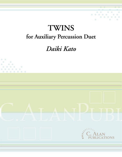 Kato - Twins for Auxiliary Percussion Duet