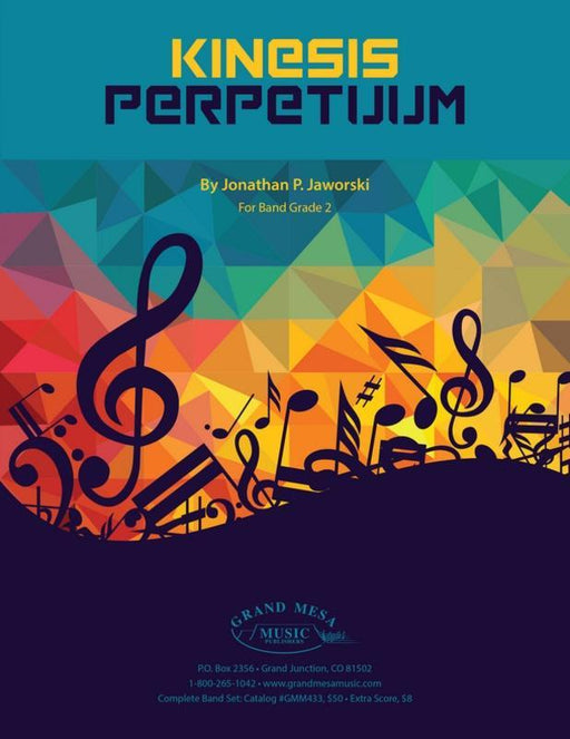 Kinesis Perpetuum, Jonathan P. Jaworski Concert Band Grade 2