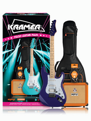 Kramer Focus VT211 Guitar Pack with Orange Crush Bundle - Various