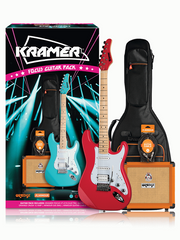 Kramer Focus VT211 Guitar Pack with Orange Crush Bundle - Various