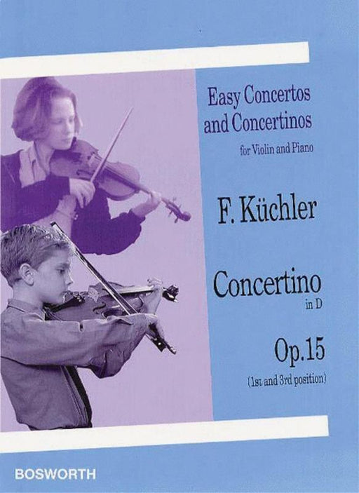 Kuchler - Concertino in D Op. 15, Violin-Strings-Bosworth-Engadine Music
