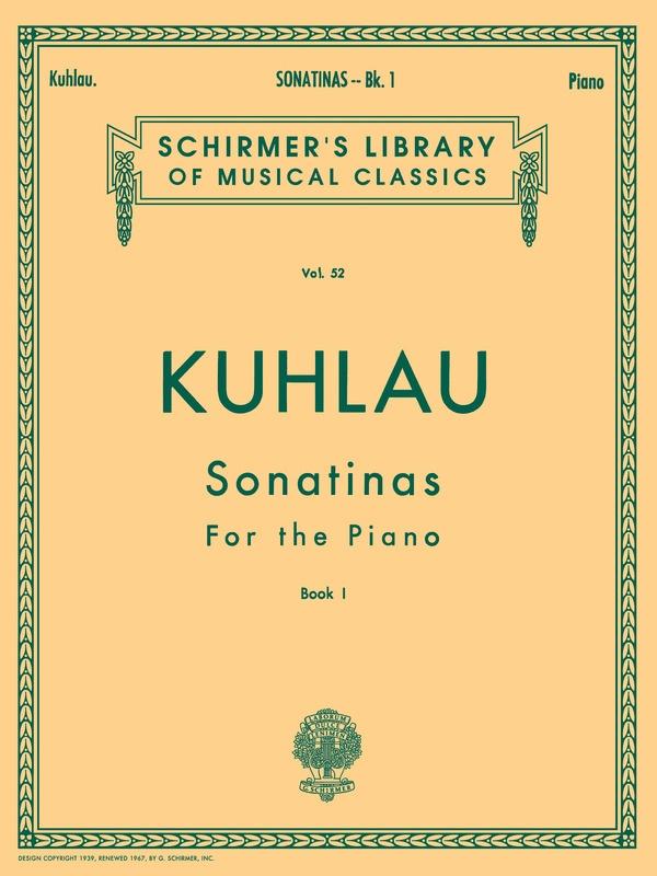 Kuhlau - Sonatinas Book 1, Piano
