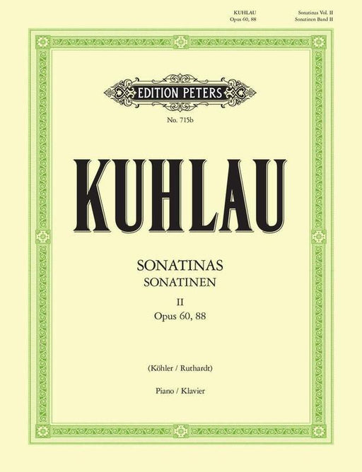 Kuhlau - Sonatinas Book 2, Piano
