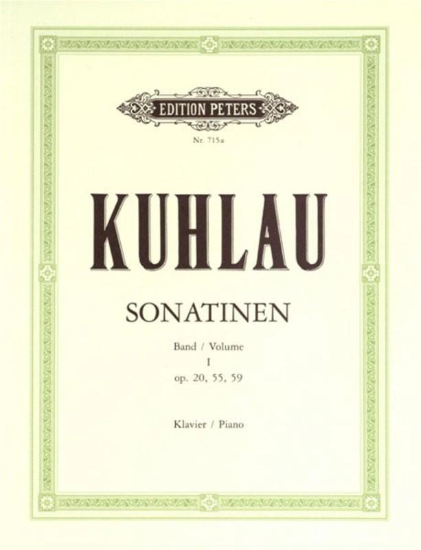 Kuhlau - Sonatinas Vol. 1 Opp. 20, 55, 59, Piano