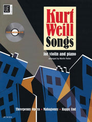 Kurt Weill Songs Book/CD