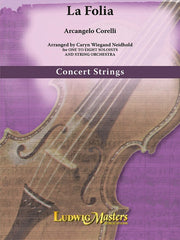 La Folia (for one to eight soloists and string orchestra) - String Orchestra Grade 3.5