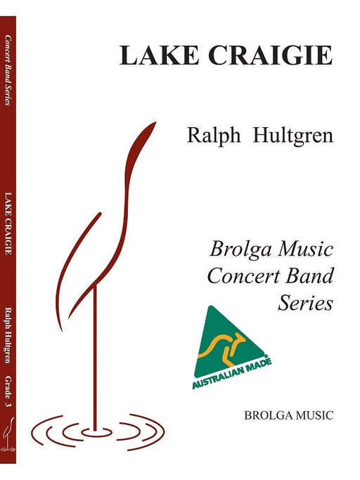 Lake Craigie, Ralph Hultdren, Concert Band Grade 3