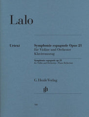 Lalo - Symphonie espagnole for Violin and Orchestra d minor Op. 21-Strings-G. Henle Verlag-Engadine Music