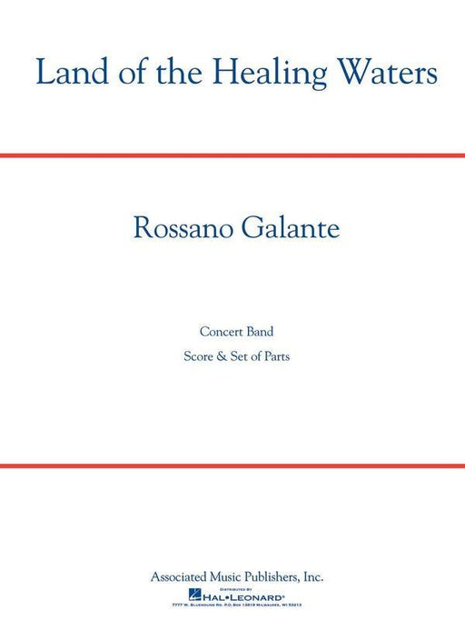 Land of the Healing Waters, Rossano Galante Concert Band Grade 4