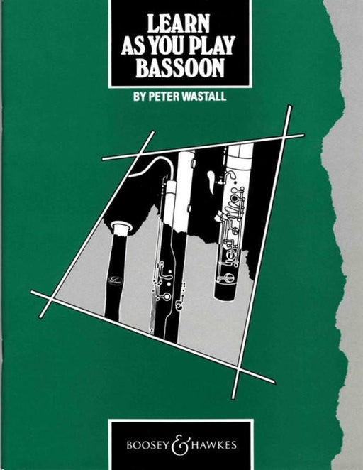 Learn As You Play Bassoon-Woodwind-Boosey & Hawkes-Engadine Music