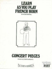 Learn As You Play French Horn, Piano Accompaniment-Brass-Boosey & Hawkes-Engadine Music