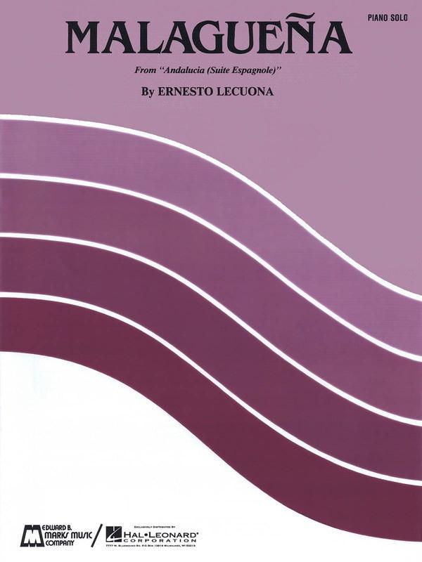 Lecuona - Malagueña, Piano