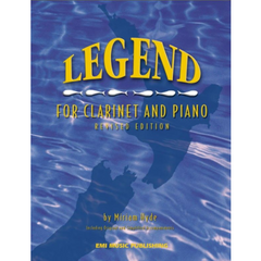 Legend for Clarinet and Piano-Woodwind-EMI Music Publishing-Engadine Music