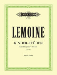 Lemoine - 50 Easy Progressive Studies Op. 37, Piano