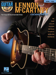 Lennon and McCartney Guitar Play Along V123 Bk/CD