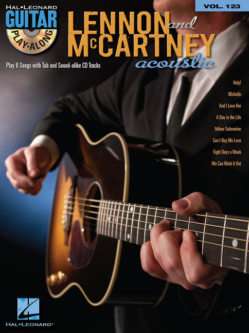 Lennon and McCartney Guitar Play Along V123 Bk/CD