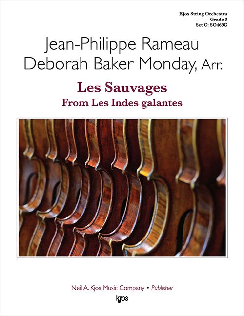 Les Sauvages From Les Indes galantes - String Orchestra Grade 3