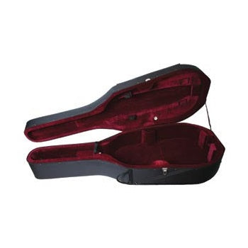 Lightweight Double Bass Case - Black/Wine