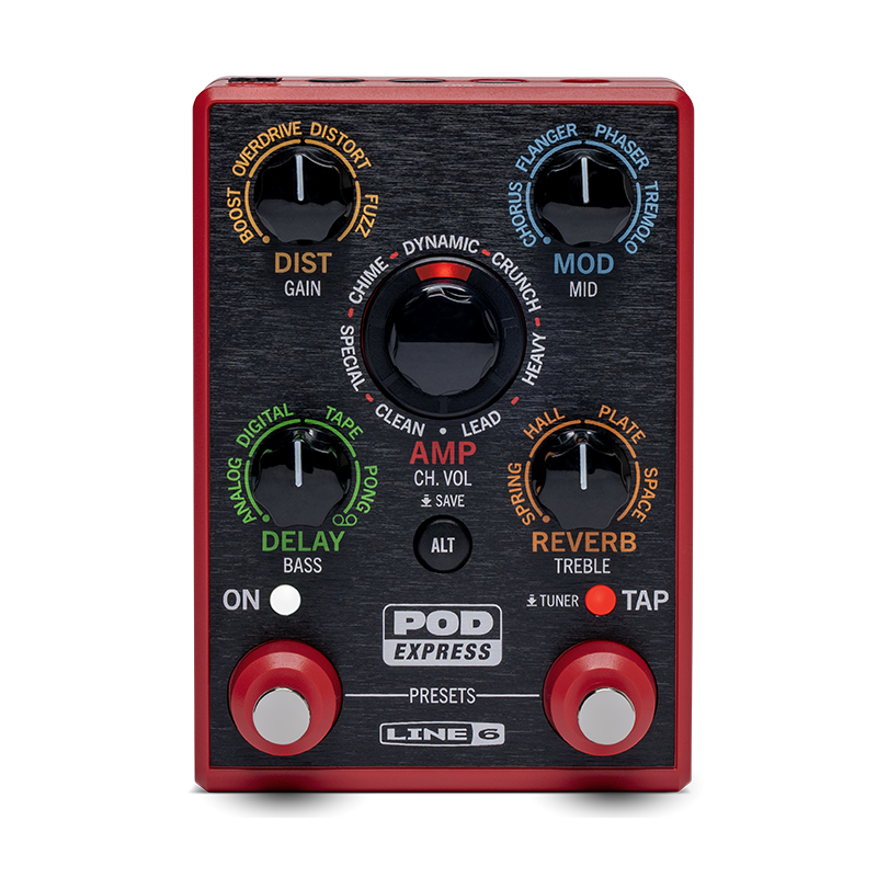 Line 6 POD Express Guitar - Portable Multi Effects