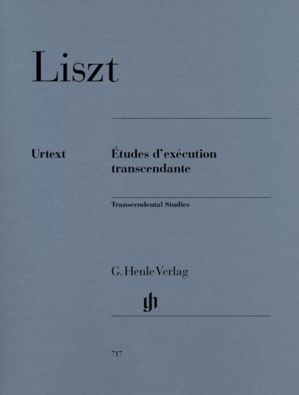 Liszt - Transcendental Studies, Piano-Piano & Keyboard-G. Henle Verlag-Engadine Music