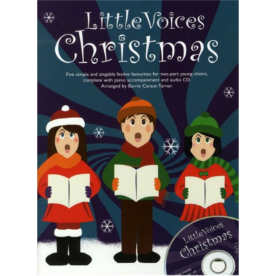 Little Voices - Christmas Choral 2-Part Bk/CD-Choral-Novello-Engadine Music