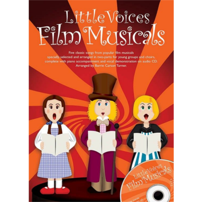 Little Voices - Film Musicals Choral 2-Part Bk/CD-2 Part-Novello-Engadine Music