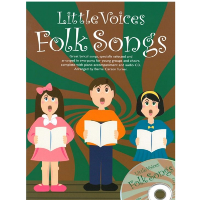 Little Voices - Folk Songs Choral 2-Part Bk/CD-Choral-Novello-Engadine Music