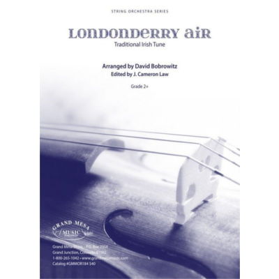 Londonderry Air, David Bobrowitz String Orchestra Grade 2-String Orchestra-Grand Mesa Music-Engadine Music
