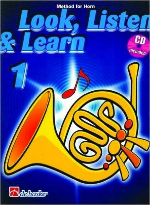 Look, Listen & Learn Book 1 French Horn-Brass-De Haske Publications-Engadine Music