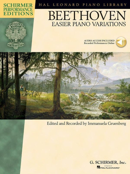 Ludwig van Beethoven - Easier Piano Variations, Piano-Piano & Keyboard-G. Schirmer Inc.-Engadine Music