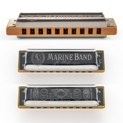 Hohner Marine Band 1896 Harmonic Minor Harmonica - Various Keys