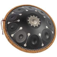 Mano Percussion 10 Note Handpan with Mandala Artwork