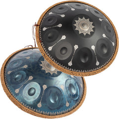 Mano Percussion 10 Note Handpan with Mandala Artwork