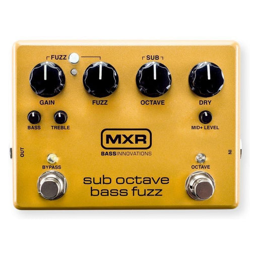 MXR Sub Octave Bass Fuzz M287-bass effect pedal-MXR-Engadine Music
