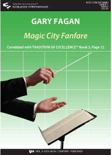 Magic City Fanfare, Concert Band, Grade 3