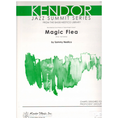Magic Flea, Sammy Nestico Stage Band Chart Grade 4-Stage Band chart-Kendor Music-Engadine Music