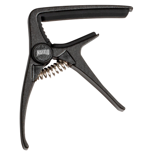 Mahalo Compact Trigger Style Ukulele Capo Black