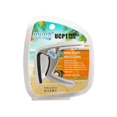 Mahalo UCP1 Trigger Style Ukulele Capo Silver-Ukulele Capo-Mahalo-Engadine Music