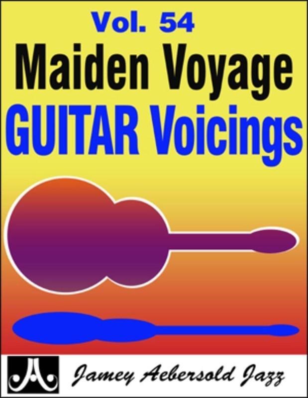 Maiden Voyage Guitar Voicings-jazz play-along-Jamey Aebersold Jazz-Engadine Music