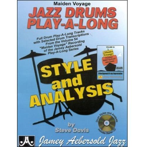 Maiden Voyage Jazz Drums Play-A-Long-jazz play-along-Jamey Aebersold Jazz-Engadine Music