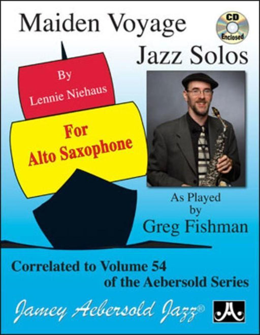 Maiden Voyage Jazz Solos for Alto Saxophone-jazz play-along-Jamey Aebersold Jazz-Engadine Music