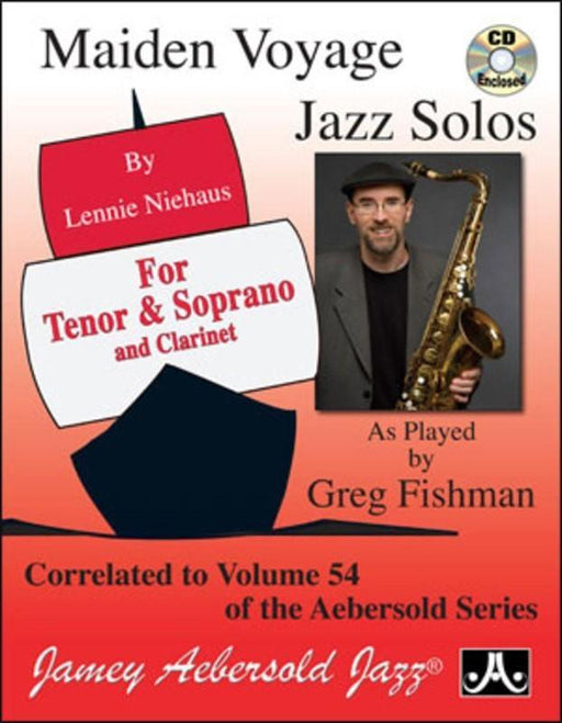 Maiden Voyage Jazz Solos for Tenor Saxophone-jazz play-along-Jamey Aebersold Jazz-Engadine Music