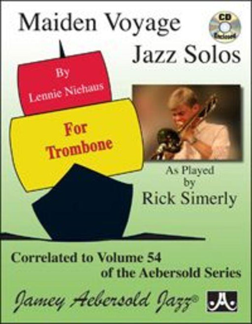Maiden Voyage Jazz Solos for Trombone-jazz play-along-Jamey Aebersold Jazz-Engadine Music