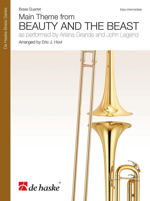 Main Theme From Beauty and The Beast, Arr, Eric J. Hovi Brass Quartet-Brass Quartet-De Haske Publications-Engadine Music