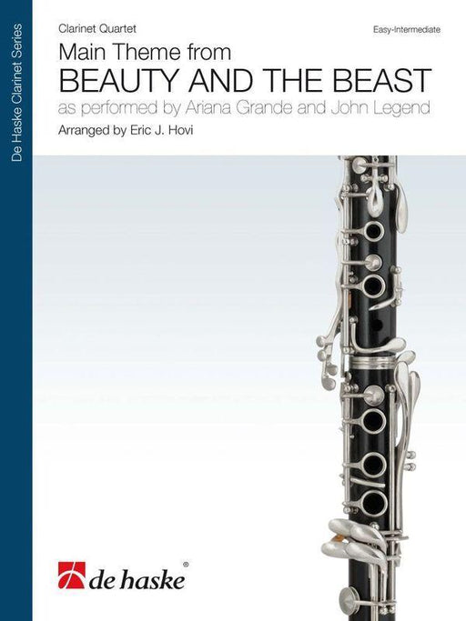 Main Theme From Beauty and The Beast, Arr. Eric J. Hovi Clarinet Quartet-Woodwind-De Haske Publications-Engadine Music