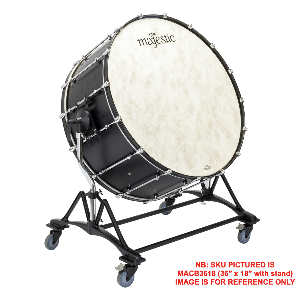 Majestic Concert Black Series Concert Bass Drum - CALL FOR A QUOTE