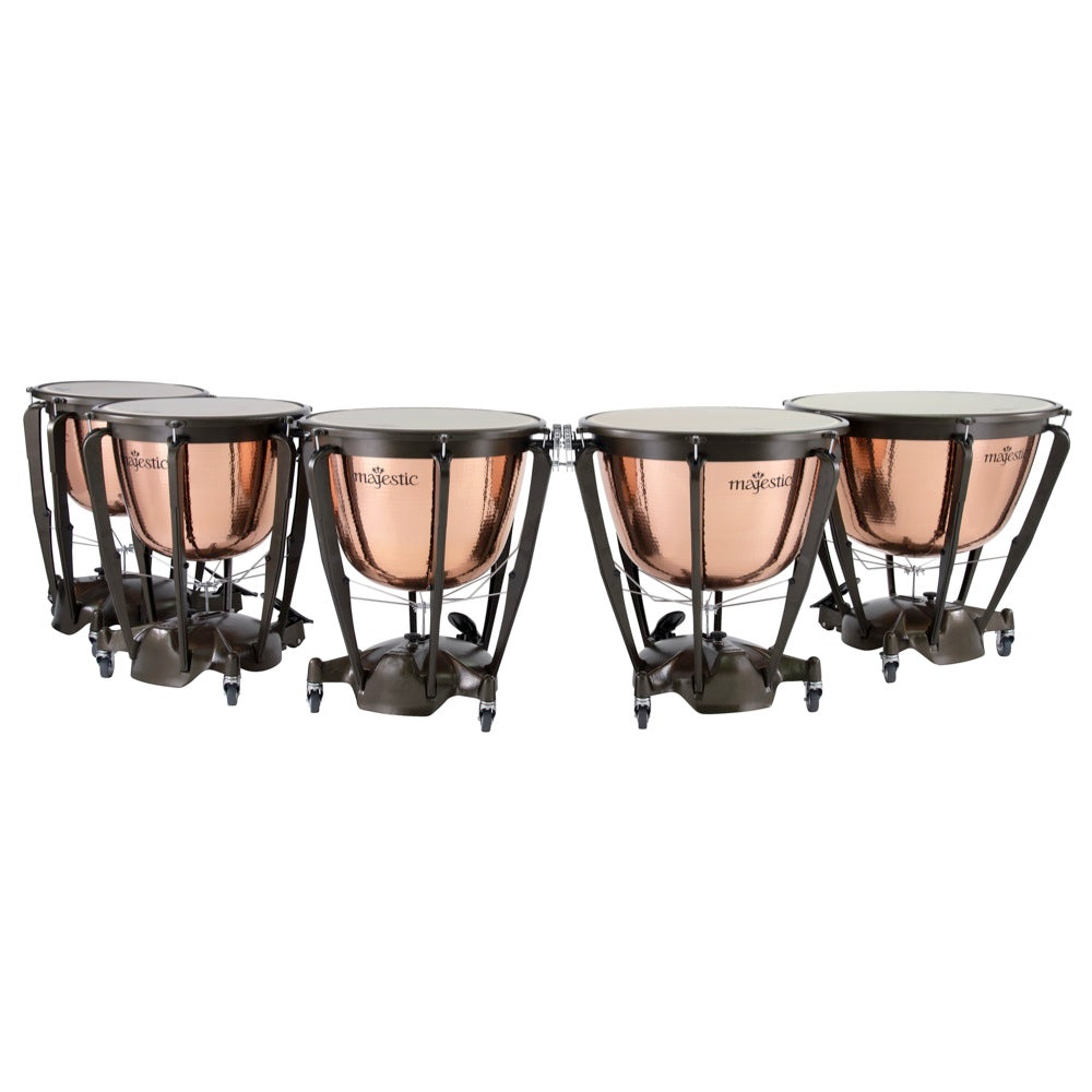 Majestic Concert Timpani Symphonic Series Hammered Copper