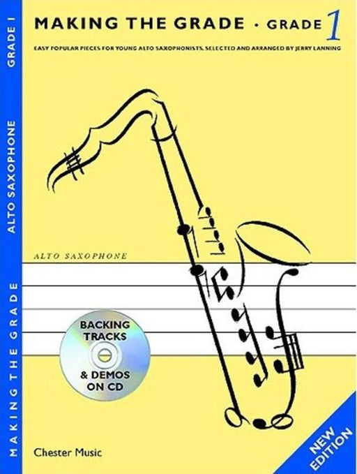 Making The Grade 1 Alto Saxophone New Edition-Woodwind-Chester Music-Engadine Music