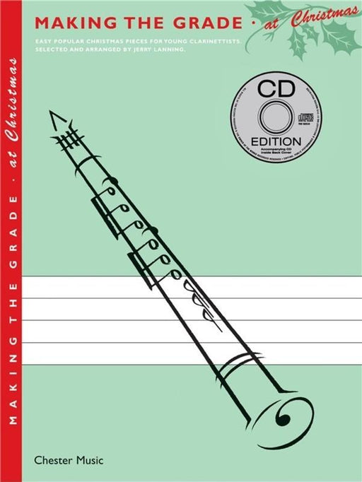Making The Grade At Christmas Clarinet Book & CD-Woodwind-Chester Music-Engadine Music