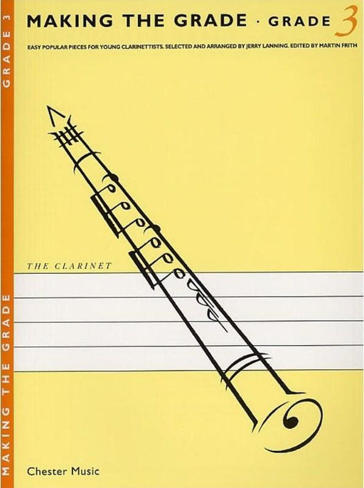 Making The Grade Clarinet Grade 3-Woodwind-Chester Music-Engadine Music